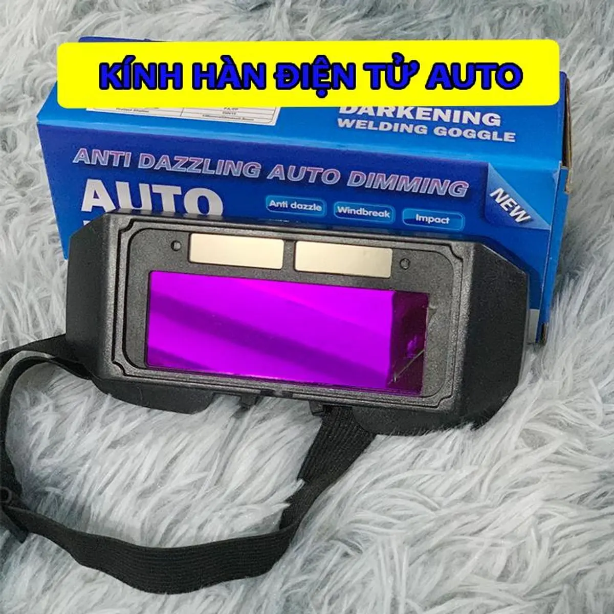 Kính hàn điện tử tự động cao cấp bảo vệ mắt