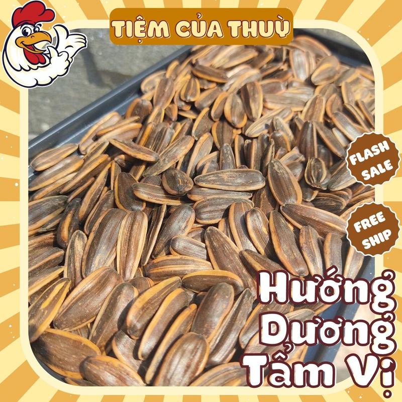500G Hạt Hướng Dương Vị Dừa Hướng Dương Tẩm Vị Hạt To Chắc Mẩy đồ ăn vặt Tiệm ăn vặt Thuỳ Bùi