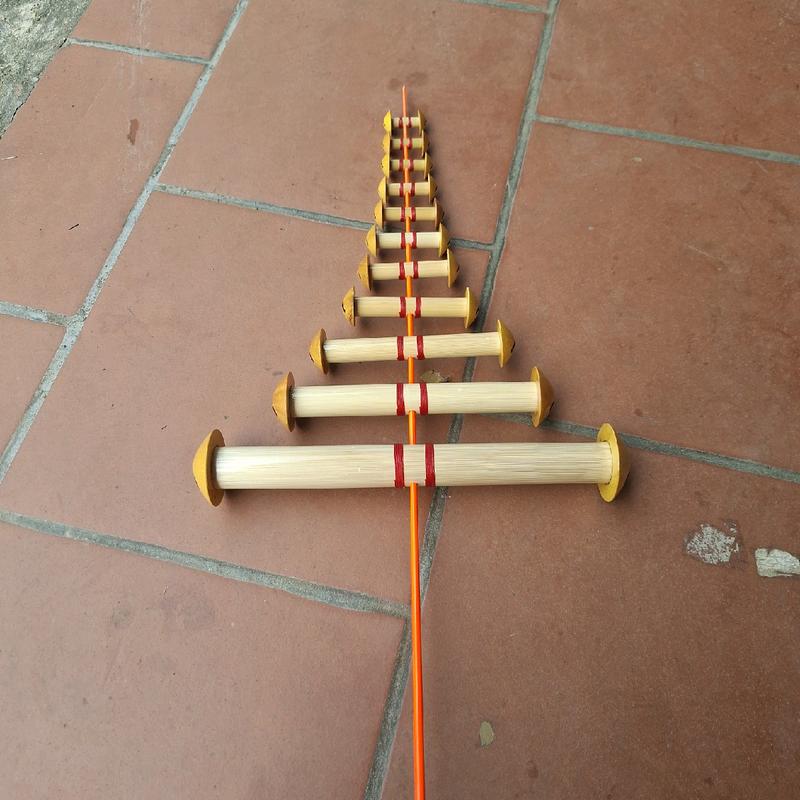 Sáo Hòa còi, Cưa  d35 , d40 , d45  11 quả lắp diều 2m7 đến 2m8, 3m. Đồ Chơi 4