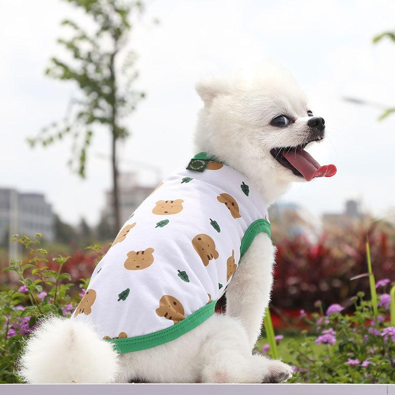 Product Introduction of Áo Vest Cho Chó, Thiết Kế Gấu Bông Teddy, Mèo, Pomeranian, Schnauzer, Chó Nhỏ, Quần Áo Thú Cưng, Thích Hợp Cho Mùa Hè, Hàng Mỏng 17