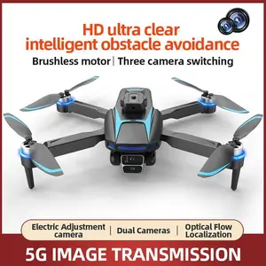 【OBRAL MURAH!】New LF666 Drone 5G Lipat Brushless – 8K Triple Kamera Anti Rintangan Layar Besar Fotografi Udara Profesional