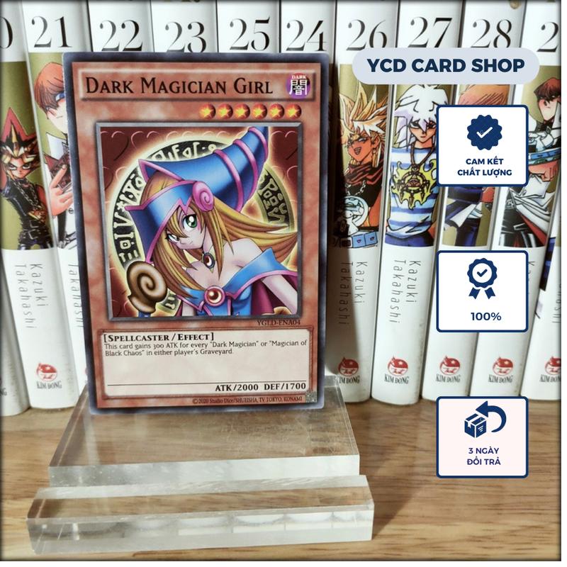 Thẻ bài yugioh chính hãng Dark Magician Girl – Common 0