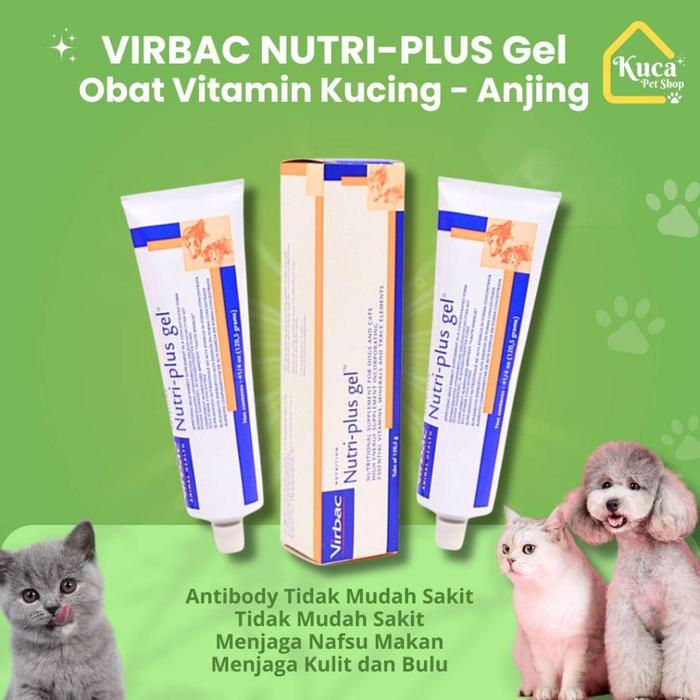 Supplement Nutriplus Gel For Cats VIRBAC Nutriplus Gel Vitamin Anjing Dan Kucing– Pet Republic Indonesia