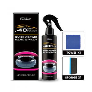 Kit Nano Spray de Reparación Rápida de Arañazos para Automóvil – Limpieza, Pulido y Cuidado de Pintura (Set Completo)
