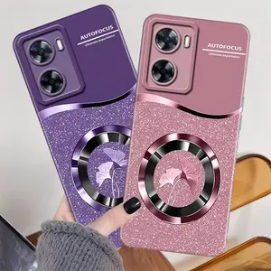 Case Compatible OPPO A57 2022 - A77S - A95 4G - A74 4G Softcase Procamera Silicon Case motif daun cyute Silicon - Cassing HP - Soft Case Anti Slip Pelindung Cover Belakang