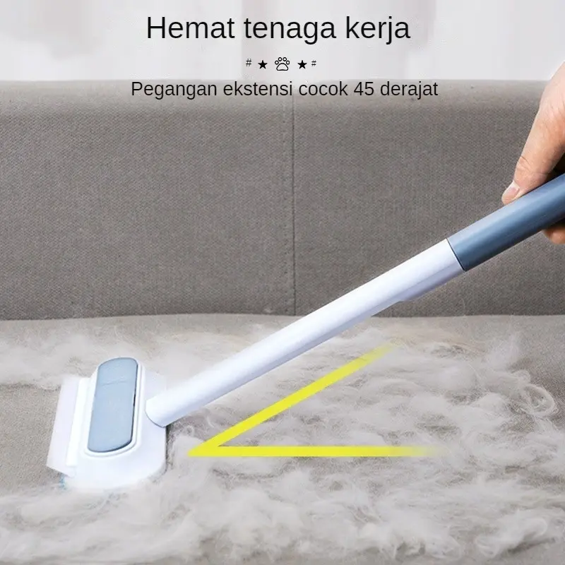 Hugopet Pet Hair Removal Sikat Pembersih Bulu Anjing Kucing Tongkat Alat Pembersih Bulu Hair Cleaning Brush 6
