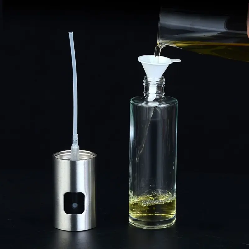 Bình xịt dầu ăn thủy tinh 100ml - Chai xịt dầu ăn phun sương tiện lợi 4