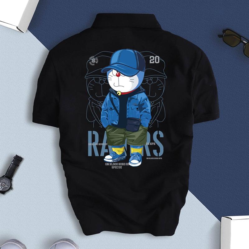 Product Introduction of Áo Polo Cute Cực Ngầu thiết kế thu hút chất vải CVC kháng khuẩn, chống nhăn, thoáng mát Menswear Shirt Có Cổ Ngắn Tay Cọc Tay 17