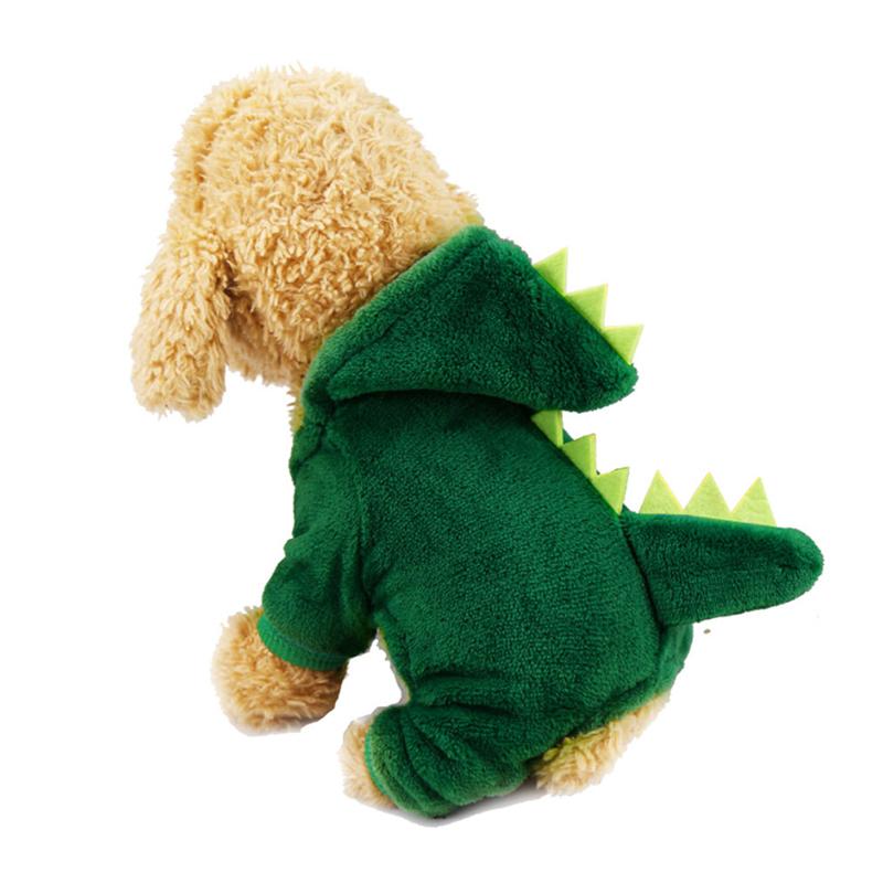 Product Introduction of Pet Dog Clothes Small and Medium-Sized Dogs with Velvet Dinosaur Pet Cat Clothes 27