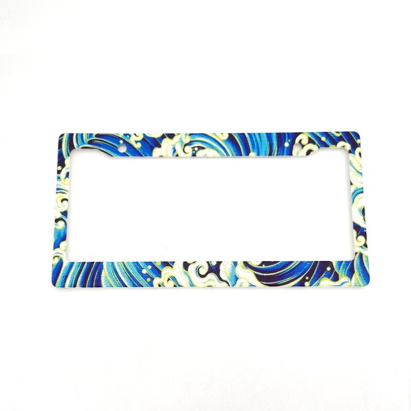 Spot Goods COD 1PCS Car License Plate Frame Standard ABS JDM Style For Decoration Auto Number Plate Frame 8