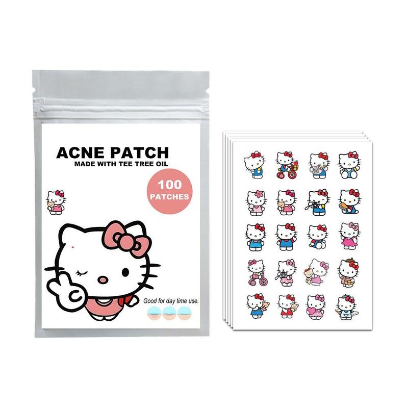 Tấm che miếng dán mụn, HelloKitty, chất liệu PE, cho miếng dán mụn