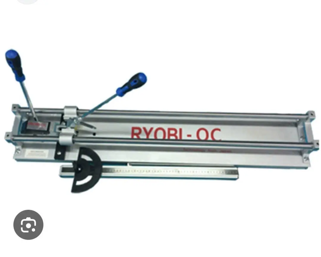Bàn cắt gạch men RIOBY-QC  Có bàn 800 và bàn 1m cắt đươc gạch bóng kính giả đá ,kèm 3 bút