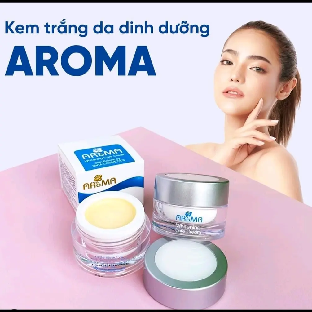 Kem dưỡng trắng da dinh dưỡng Aroma 18g