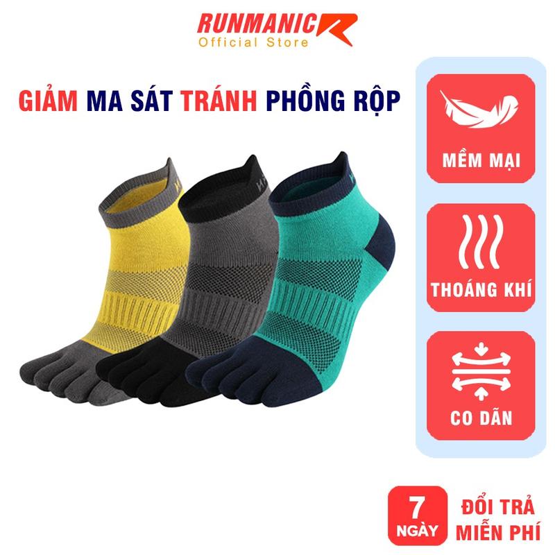 Tất chạy bộ chuyên dụng xỏ ngón RUNMANIC thoáng mát, êm chân dành cho cả nam và nữ