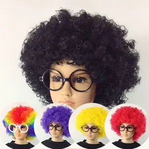 Wig Rambut Palsu Kribo Allsize / Wig Badut / wig costplay / Rambut Badud / Rambut Kribo Palsu wig kriting