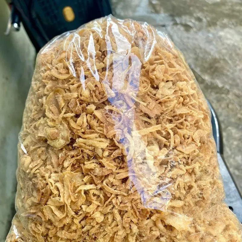 hành phi thơm ngon dùng cho bánh tráng vv… - food Snack Ăn Vặt 2