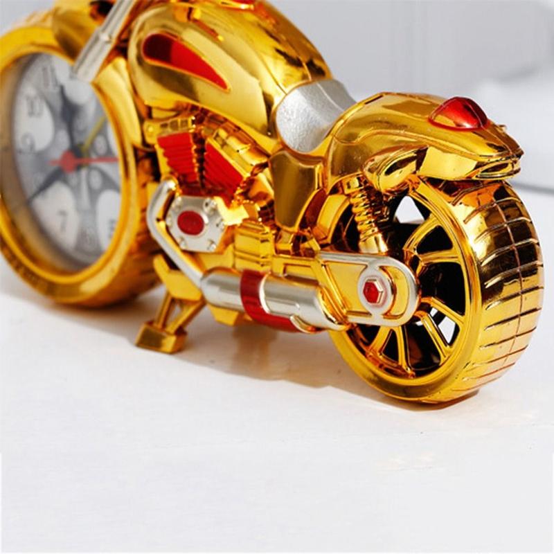 Product Introduction of Đồng Hồ Báo Thức Xe Máy, Phong Cách Cổ Điển Cầm Tay Chạy Bằng Pin, Đồng Hồ Báo Thức Để Bàn, Thích Hợp Cho Trẻ Em Và Bạn Bè, Tuyệt Vời Làm Quà Tặng, Trang Trí Bàn 3