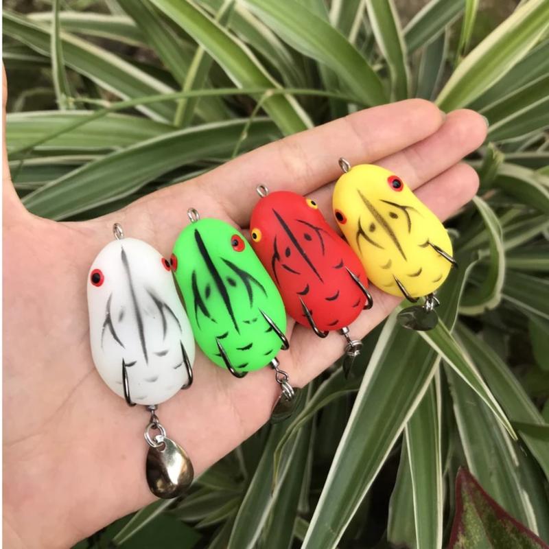 Mồi Giả Câu Lure Nhái hơi Supert Froge Bắt Cá Đi Câu Fishing