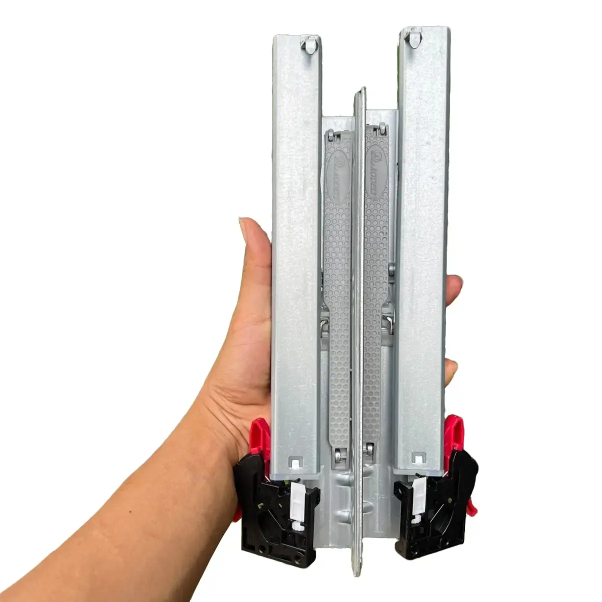 Ray Trượt Âm Giảm Chấn Toàn Phần 1 cặp Thép Không Rỉ - Bao Gồm Khoá Chốt