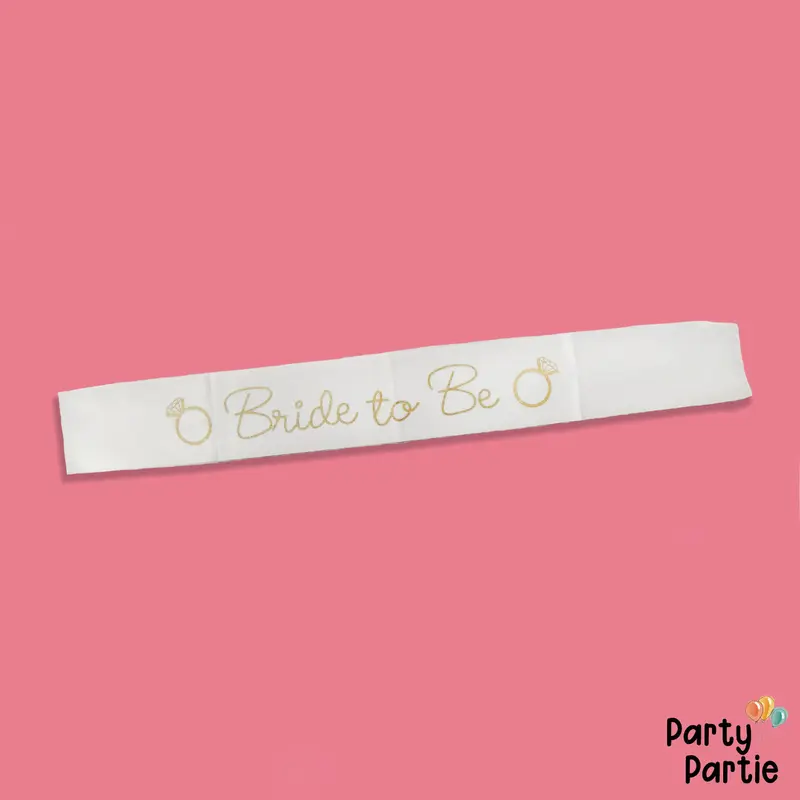 [Ecer] Sash Bridal Shower/ Selempang Bride To Be 6