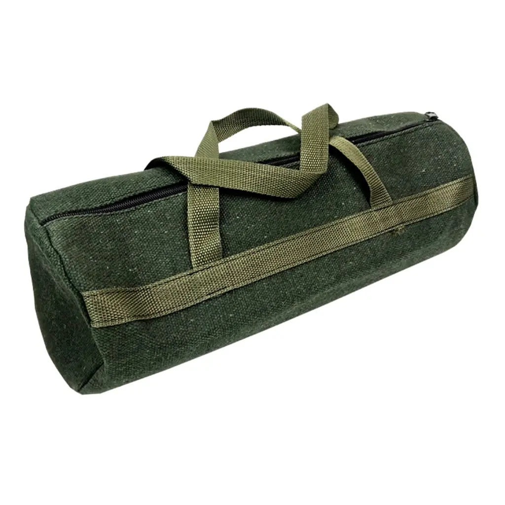 Large Capacity Tool Bag Tool Storage Bag Canvas Toolkit Organizers for Man