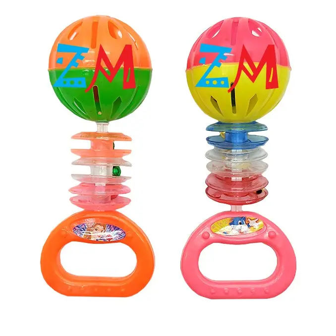 Mainan Bayi Krincingan KR06 Isi 2 Pcs - Edukasi Bell Music