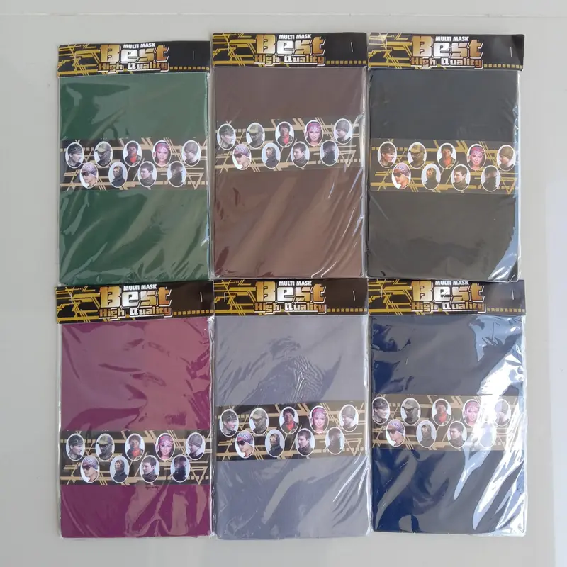 Masker baff bandana bahan jersey tebal 1
