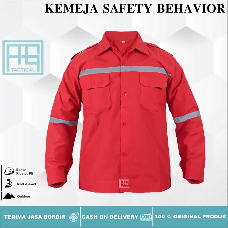 Kemeja Safety Lengan Panjang / Kemeja Kerja Wearpack / Wearpack Katelpak Scottlight 6