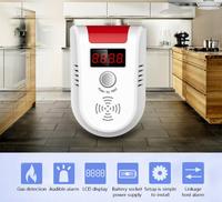 Gambar KERUI Alarm Detektor Gas bocor LPG Wireless Alarm Detector digital dari KERUI Official Store Kab. Bekasi 4 Tokopedia