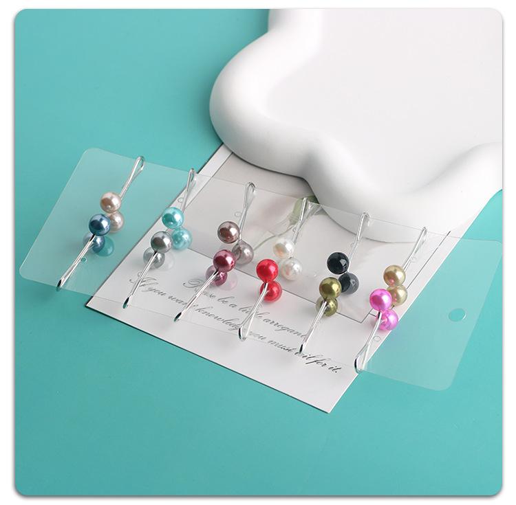 Product Introduction of Pearl Easy to Wear Fashion U-Clips Women's Pearl Brooch Simple Fashion Clothing Pearl Clip 11