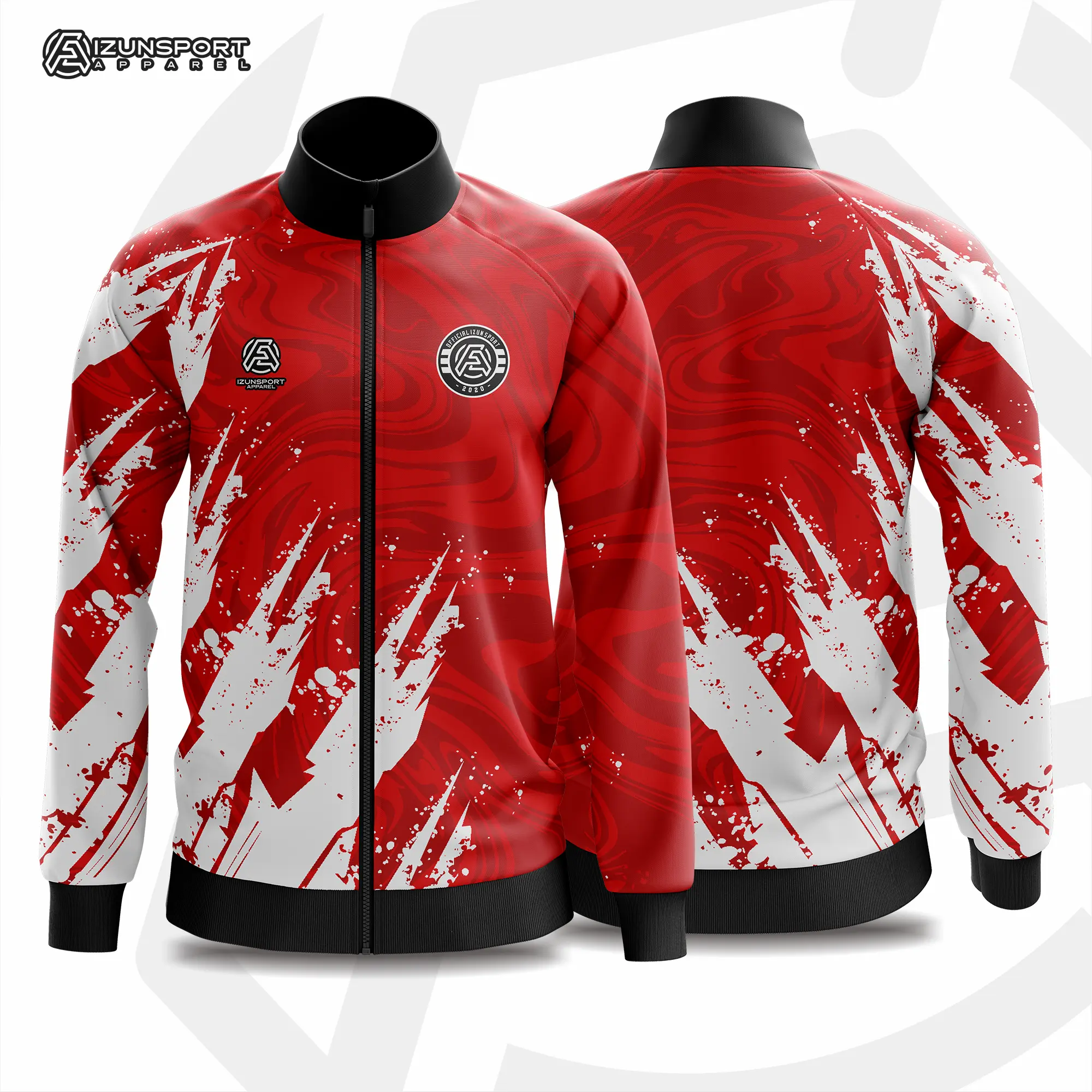 JAKET PRINTING MOTIF / JAKET OLAHRAGA UNISEX NYAMAN LEMBUT PRINTING Sport