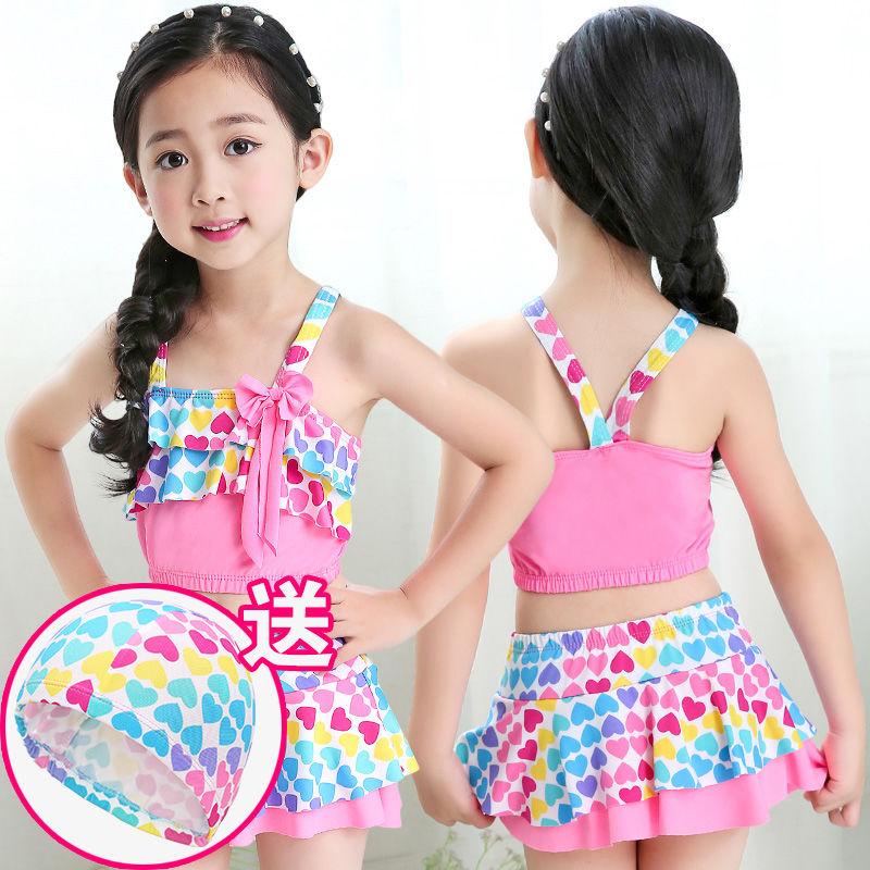 [HCM]Đồ bơi bé gái kiểu dáng bèo xinh xắn 4