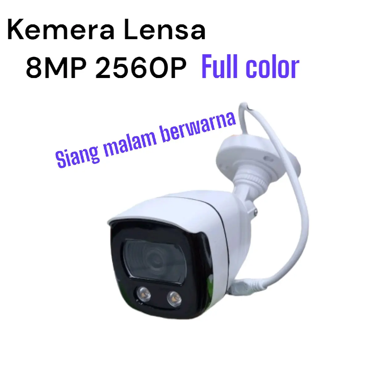 Kamera cctv outdoor Lensa 8mp 2560P Full Color - Shop | Tokopedia