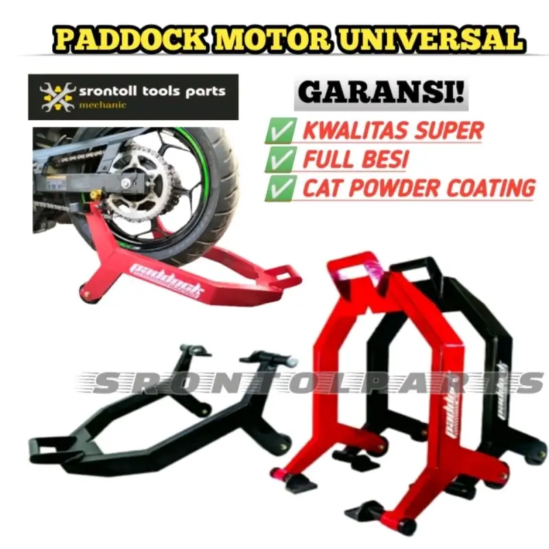 Standar paddock pedok padock motor universal trail cbr 150r r15 v3 ninja rr ninja r rx king bebek