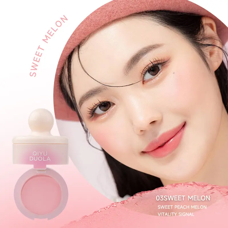 Phấn Má Hồng, Lon, Hiệu Ứng Phát Sáng Màu Tím, Lớp Hoàn Thiện Lì Tự Nhiên, Giá Rẻ, Cửa Hàng Hàng Đầu Chính Thức, Hàng Thật, Sức Mạnh 7