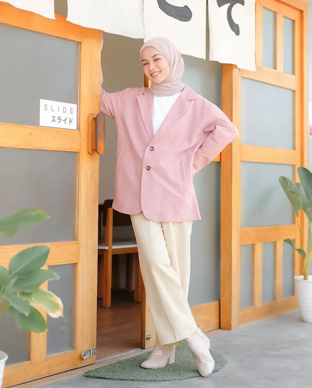 VERONICA BLAZER - Blazer ootd muslim 1