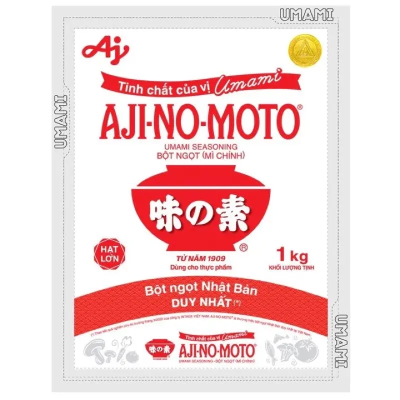 Mì chính Ajinomotor 1kg hạt lớn công nghệ Nhật Bản gia vị không thể thiếu cho món ăn 6