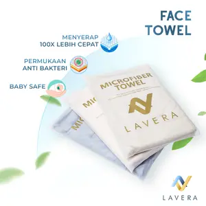Premium Handuk Muka / Olahraga Microfiber Face and Hair Towel Premium