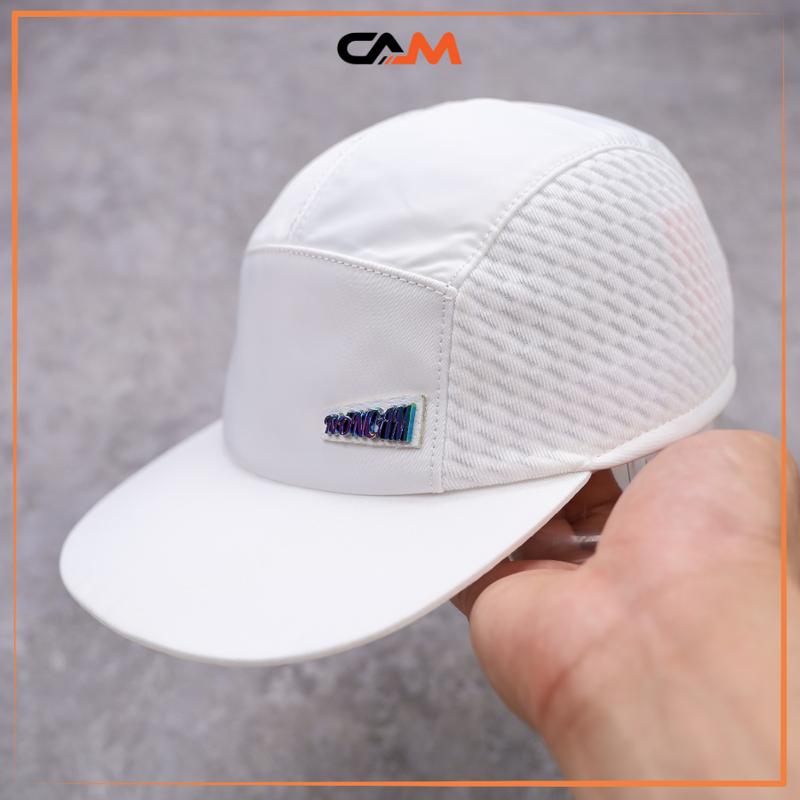 [CHÍNH HÃNG] Mũ NÓN CAM Vải Dù Phối Lưới XM Trắng Đặc Biệt