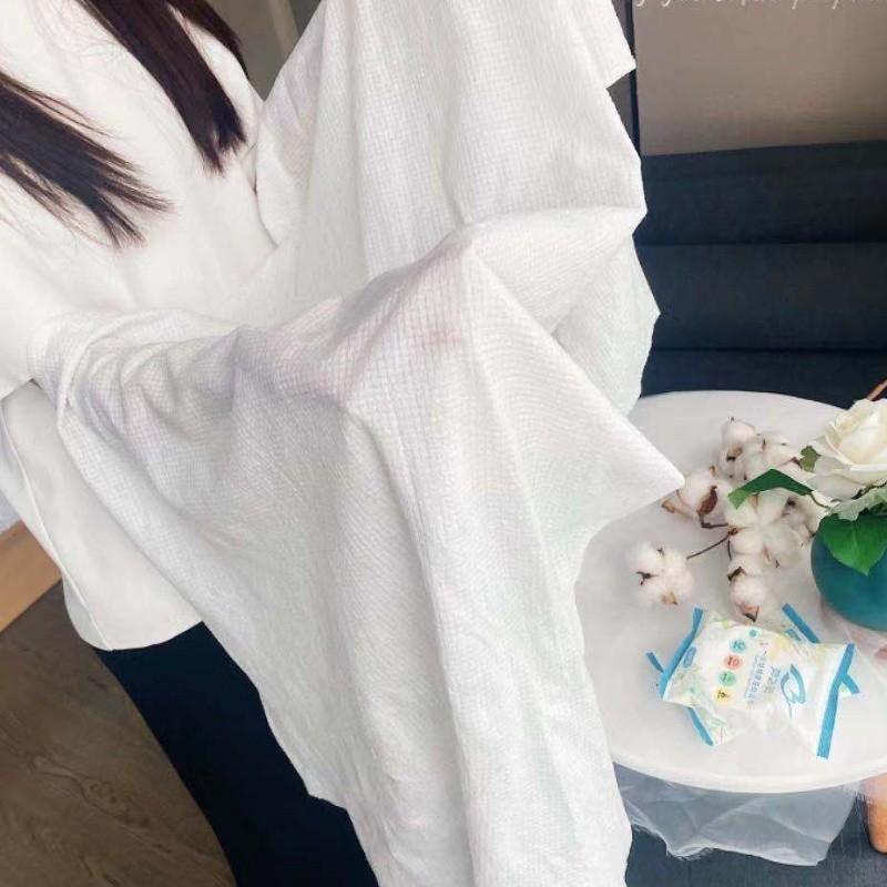 Khăn tắm nén du lịch cotton lớn 70x140cm dùng một lần, loại lớn dày nặng 90g KHĂN NÉN KHÁCH SẠN- khăn nén du lịch 3