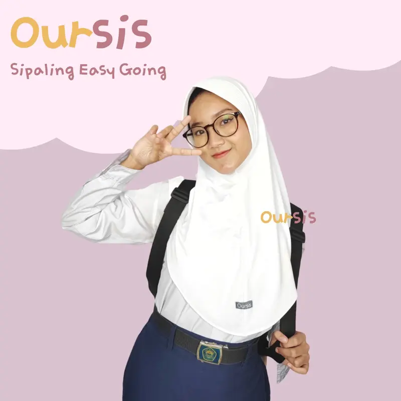 ᴏᴜʀꜱɪꜱ Jilbab Instan Sekolah SiPaling Easy Going 3