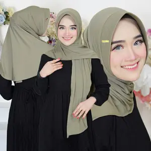 DVC-  Jilbab Pashmina Oval Dubai Pet Jersey Premium Pasmina Instan Humairah - Kerudung Pashmina Instan Jersey / Hijab Instan Jersey Premium