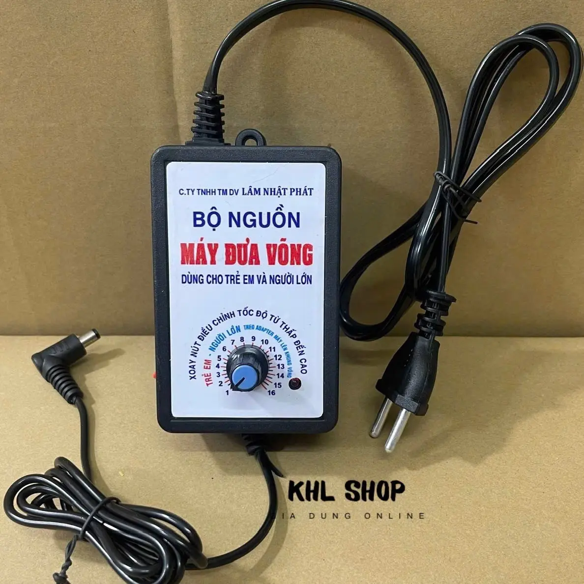- CỤC NGUỒN ADAPTER SẢN PHẨM SỬ DỤNG MÁY ĐƯA VÕNG