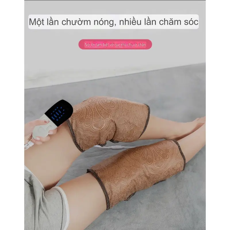 Tặng Vận Chuyển-Đai khớp gối ngải cứu đông y chính hãng - Cải thiện đau mỏi, tê bì chân tay, khô khớp, thoái hóa khớp 1