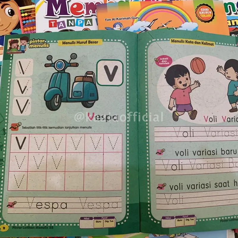 Buku Edukasi Belajar Calistung 2