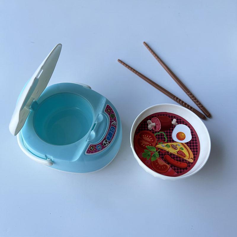Product Introduction of Kids play house simulation toys boys girls mini kitchen rice cooker rice cooker parent-child interactive model toys 4