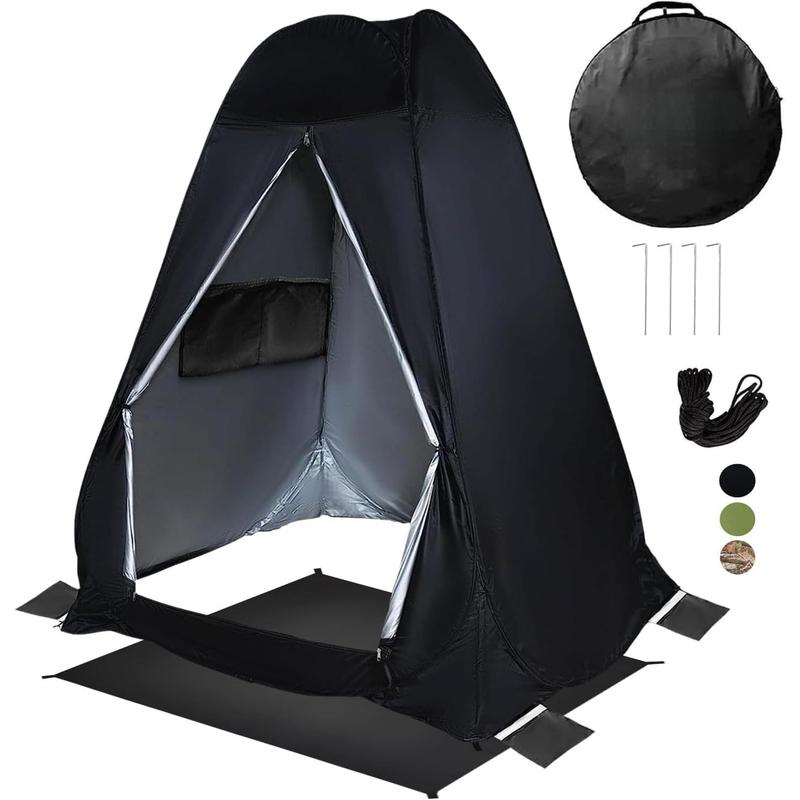 Pop-up Large Privacy Tent - 7 Feet Tall - Extra Large Sturdy Camping ...