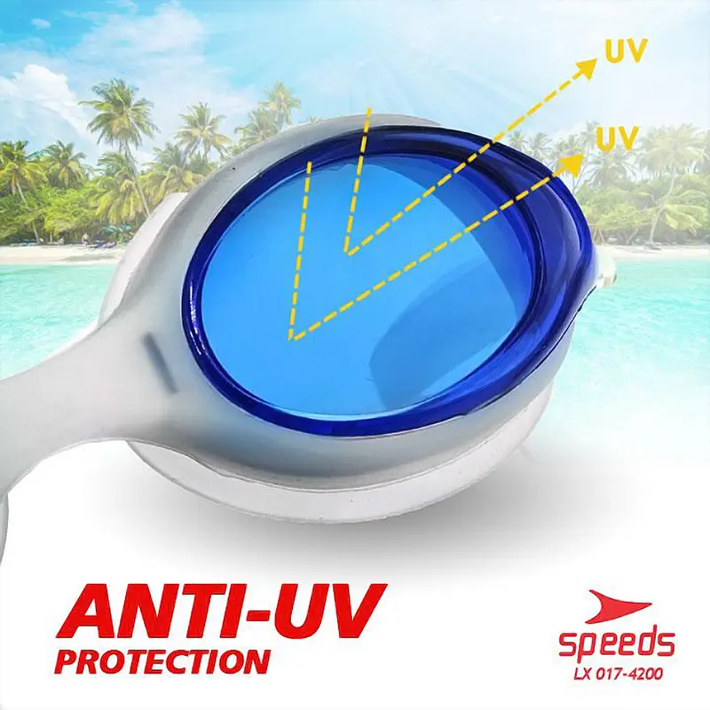 Kacamata Renang Swiming Remaja & Dewasa Clear Bening Berwarna Anti Embun UV Googles Speeds 4200 1
