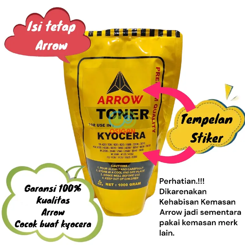 Toner Arrow 1Kg M2040dn M2540dn M3860idn M3660idn M2535dn 1