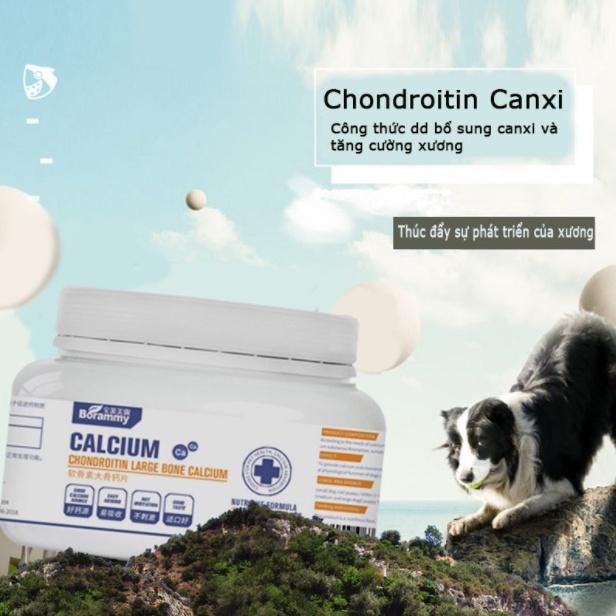 Hộp 600 viên Bổ sung Canxi cho chó mèo BRORAMY 0